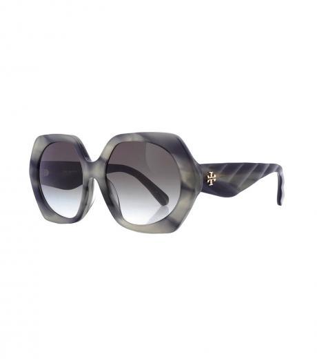 Grey Irregular Sunglasses