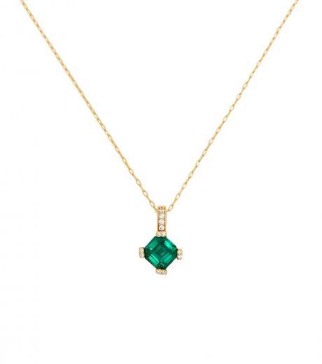 bottle-green-mini-pendant-necklace