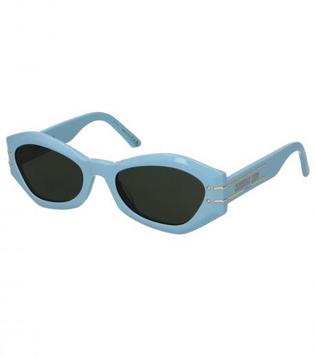 sky-blue-oval-sunglasses
