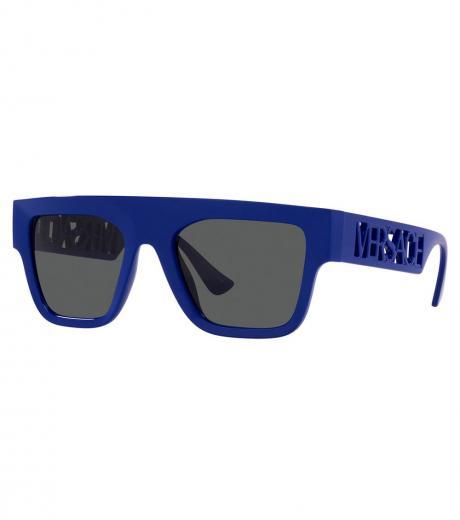 Blue Browline Logo Sunglasses
