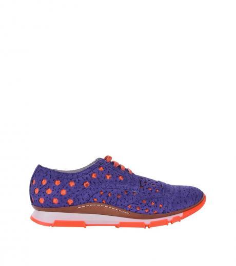 Purple Orange Scilla Sneakers
