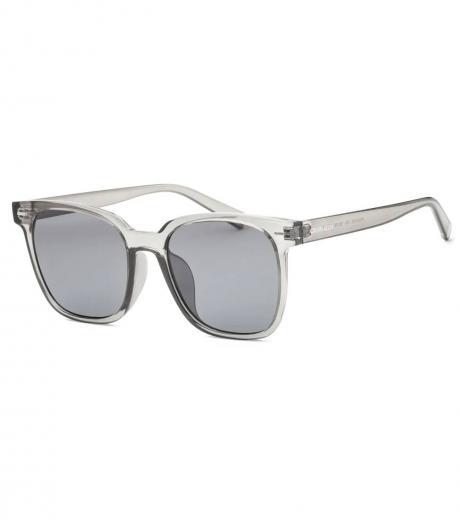 Grey Clear Sport Sunglasses