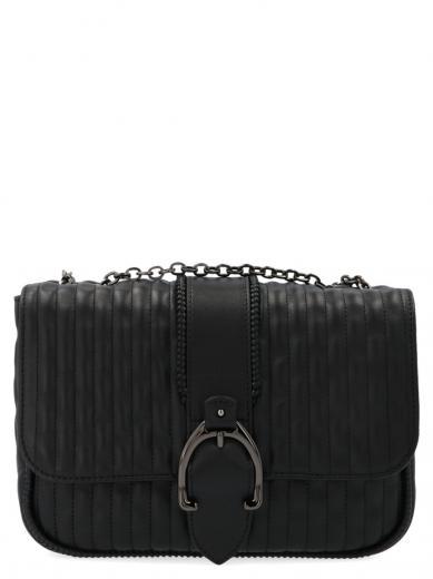 Black Mini Quilted Shoulder Bag