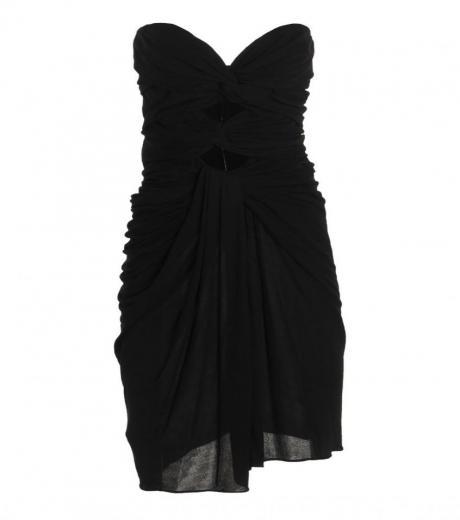 black-draped-cut-out-dress
