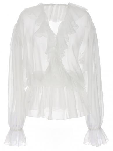 white-ruffle-blouse