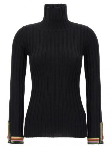 Black Ribbed sweater