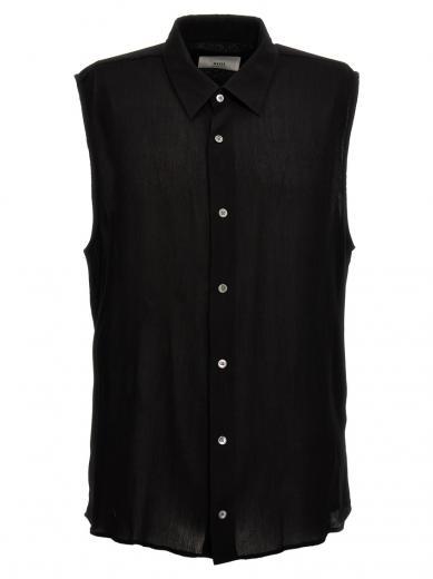 black-sleeveless-shirt