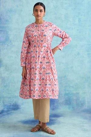 folksong-by-w-soft-multicoloured-handblock-print-dress