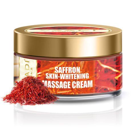 Vaadi Herbals Saffron Skin-Whitening Massage Cream (50 g)