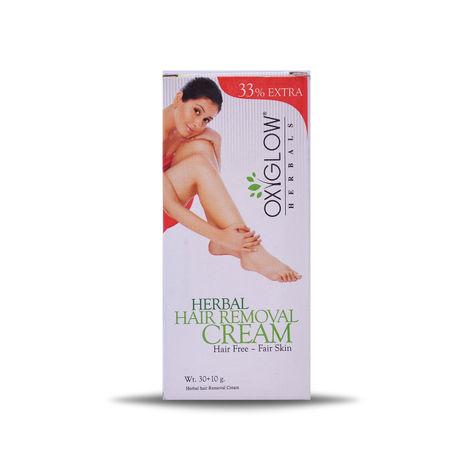 OxyGlow Herbals Herbal Hair Removal Cream, 40g, Hydrate, Flawless skin