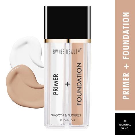 swiss-beauty-smooth-&-flawless,-primer-+-foundation---3---natural-sand---30-ml