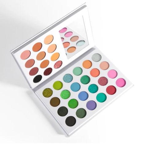 DE'LANCI Beauty Blooming New Arrival Collection 36 Color Double-Door Eye Shadow 28.8g
