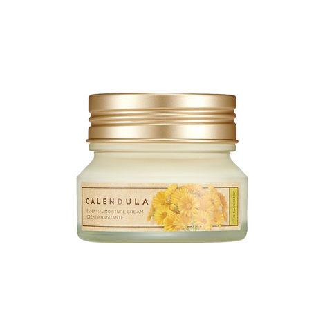 the-face-shop-calendula-essential-soothing-and-moisturizing-cream-for-sensitive-skin-|reduces-acne-and-dark-spots|paraben-free,50ml