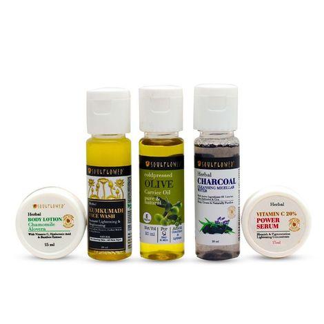 Soulflower Complete Skin Care Special Pack of 5