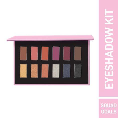 MyGlamm POPxo Makeup Collection - Squad Goals - 12 Eyeshadow Kit-Squad Goals (8.4 g)