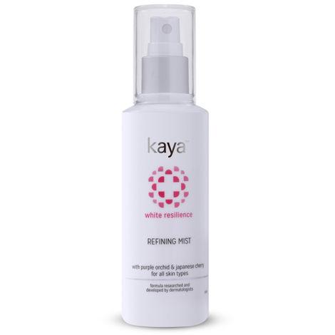 Kaya White Resilience Refining Mist With Anti-oxidants Alcohol free face toner maintains pH for all skin types 100ml