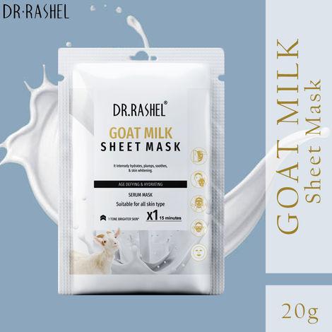 Dr.Rashel Goat Milk Serum Sheet Mask Suitable for All Skin Types