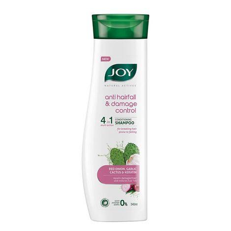 Joy Natural Actives Anti Hairfall & Damage Control 4-in-1 Multi Action Conditioning Shampoo (340 ml)
