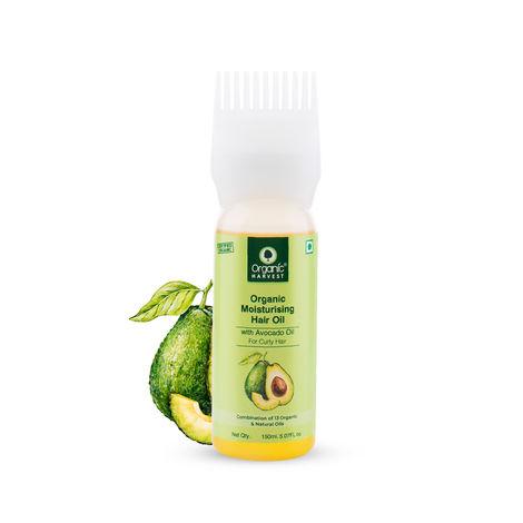 organic-harvest-moisturising-hair-oil-with-combination-of-avocado-&-natural-oils-for-curly-hair-|-ideal-for-both-men-&-women-|-100%-organic,-sulphate-and-paraben-free-(150-ml)