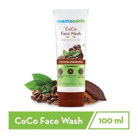 Mamaearth CoCo Facewash, with Coffee & Cocoa for Skin Awakening (100 ml)