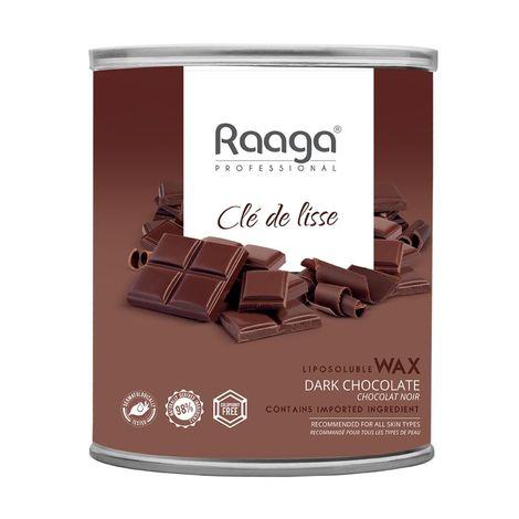 Raaga Professional Liposoluble Wax Dark Chocolate (800 ml)
