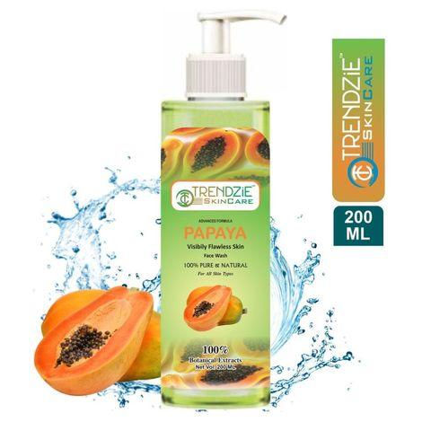 TRENDZIE SKIN CARE Papaya Face Wash For Visibly Flawless Skin