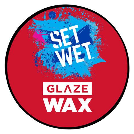 Set Wet Glaze Hair Wax for Men, Shine Look, Only Hold, Jar (60 g)