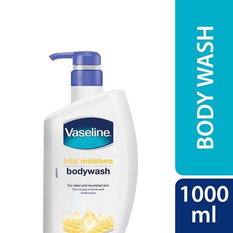 Vaseline Total Moisture Body Wash for Healthy & Fresh Skin, Gentle Body Cleanser (1 L)