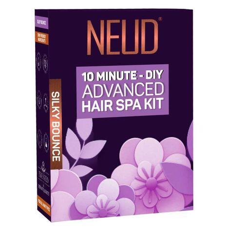 NEUD 4-Step DIY Advanced Hair Spa Kit for Salon-Like Silky Bounce at Home - 1 Pack (40 g)
