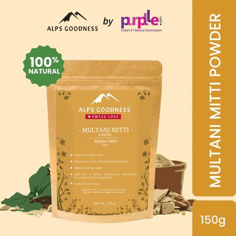 alps-goodness-powder---multani-mitti-(150-g)|-fuller's-earth|-100%-natural-powder-|-no-chemicals,-no-preservatives,-no-pesticides|-hydrating-face-mask