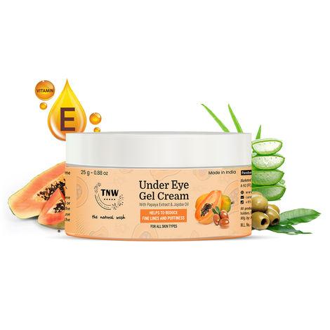 tnw---the-natural-wash-papaya-under-eye-gel-cream-with-papaya-and-jojoba-oil-|-with-aloe-vera-and-vitamin-e-|-reduces-fine-lines-and-puffiness-|-reduces-dark-circles