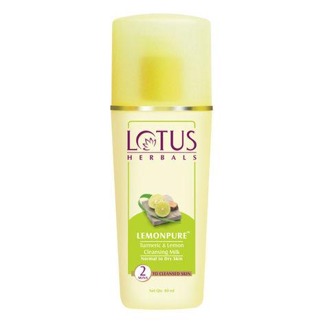 lotus-herbals-lemonpure-turmeric-&-lemon-cleansing-milk-|-makeup-remover-|-for-all-skin-types-|-80ml
