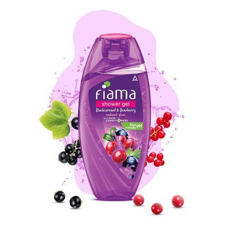 fiama-shower-gel-blackcurrant-&-bearberry-body-wash-with-skin-conditioners-for-radiant-glow,-250ml-bottle