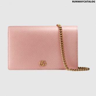 Gucci GG Marmont leather mini chain bag