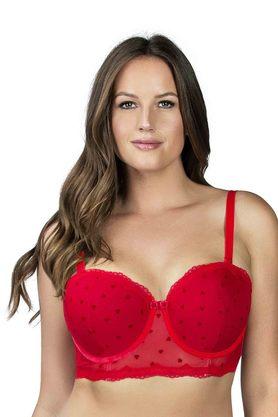 wired-strapless-lightly-padded-womens-every-day-bra---red