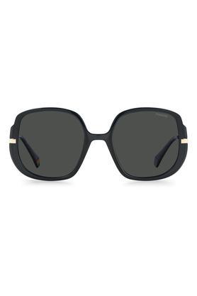 Women Full Rim Polarized Round Sunglasses - PLD6181SKB7
