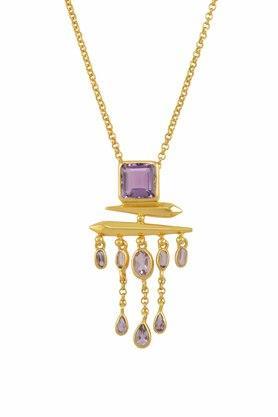 sterling-silver-gold-plated-amethyst-square-drop-pendant-necklace
