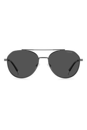Men Full Rim Polarized Aviator Sunglasses - PLD4119SXKJ1