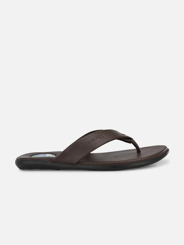 synthetic-slip-on-men's-casual-wear-slippers---brown