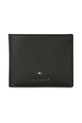 leather-mens-casual-two-fold-wallet---black