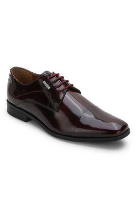 leather-lace-up-men's-formal-shoes---bordo