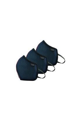 Unisex Reusable Outdoor Protective Face Mask - Pack of 3 - Navy