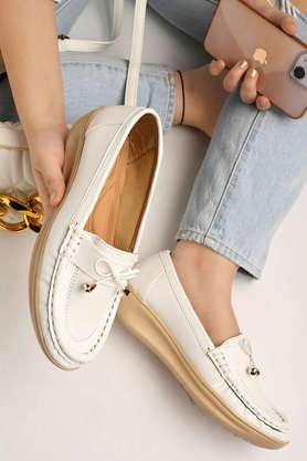 synthetic-slipon-girls-casual-loafers---white