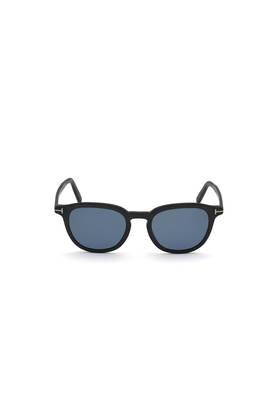 Men Full rim 100% UV Protection (UV 400) Round Sunglasses - FT08165102V