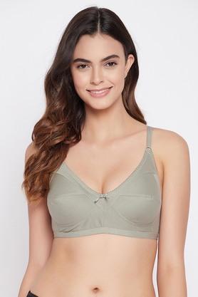 Non-Wired Adjustable Strap Non-Padded Women's Everyday Bra - Grey