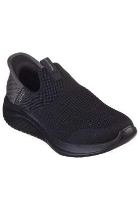 Ultra Flex 3.0 - Smooth Step Mesh Slipon Boys Sneakers - Black