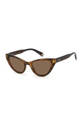 Womens Full Rim Polarized Cat Eye Sunglasses - PLD 6174/S086