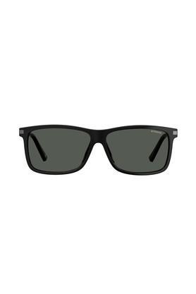 Mens Full Rim Polarized Rectangular Sunglasses - PLD 2075/S/X807