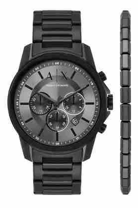 mens-44-mm-grey-dial-stainless-steel-chronograph-watch---ax7140set