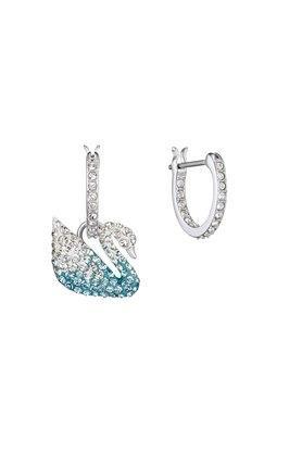 Trendy Blue Crystal Fashion Earrings
